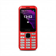 TELEFONO MOVIL MYPHONE MAESTRO RED 2.8PULGADAS