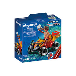 PLAYMOBIL CITY ACTION QUAD RESCATE