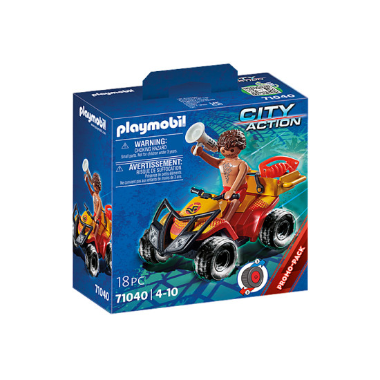 PLAYMOBIL CITY ACTION QUAD RESCATE Playmobils