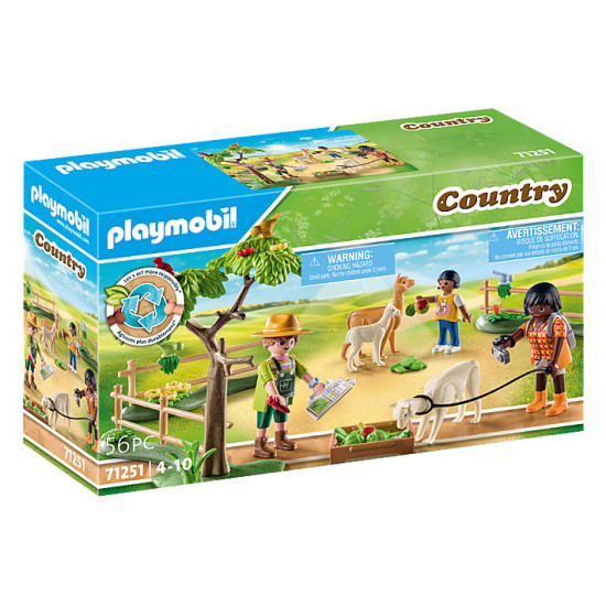 PLAYMOBIL COUNTRY PASEO CON ALPACA Playmobils