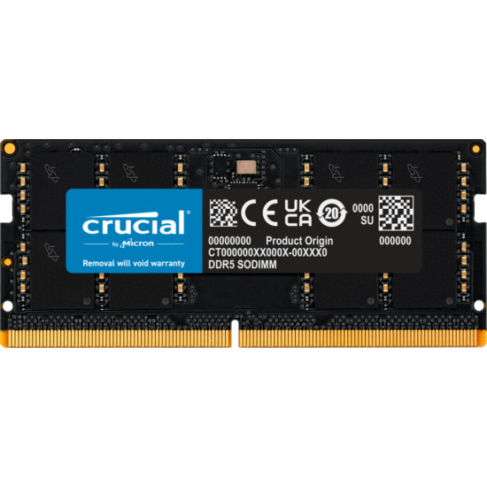 MEMORIA RAM DDR5 32GB CRUCIAL SODIMM Memorias ram