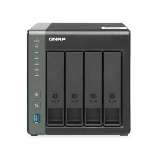 SERVIDOR NAS QNAP TS - 431X3 - 4G 4XHDD - BAY 1X10GB Nas