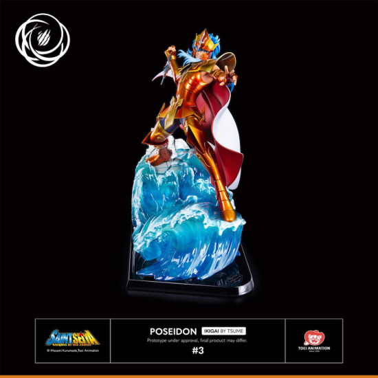 FIGURA TSUME ARTS SAINT SEIYA POSEIDON Figuras