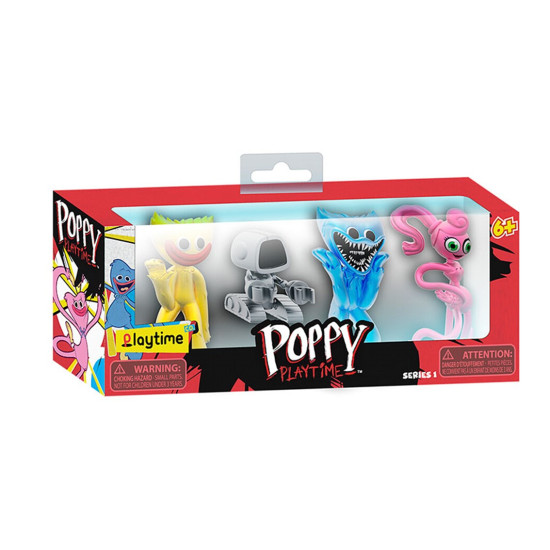 PACK 4 MINIFIGURAS POPPY PLAYTIME 7CM Figuras