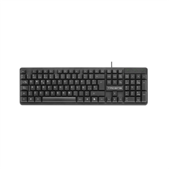 TECLADO TACENS AIMA AK0ES USB NEGRO Teclados