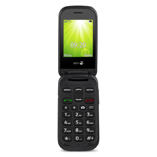 TELEFONO MOVIL DORO 2404 BLACK 2.4PULGADAS Teléfonos móviles