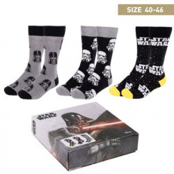 PACK CALCETINES 3 PIEZAS STAR WARS