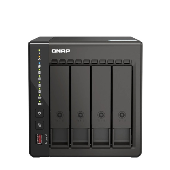 SERVIDOR NAS QNAP TS - 453E - 8G 8GB GIGABIT Nas