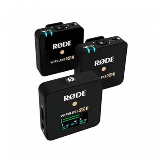 MICROFONO RODE WIRELESS GO II DUAL Micrófonos