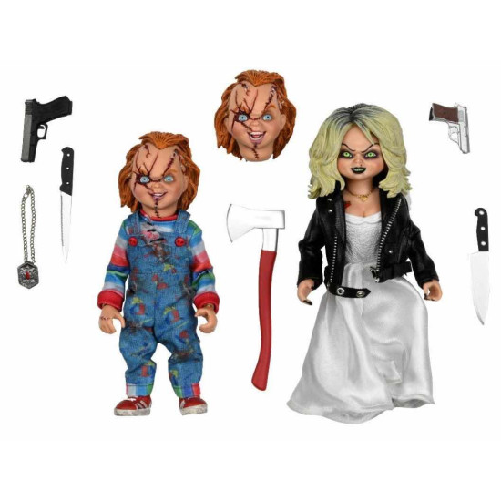 PACK 2 FIGURAS BRIDE OF CHUCKY Figuras