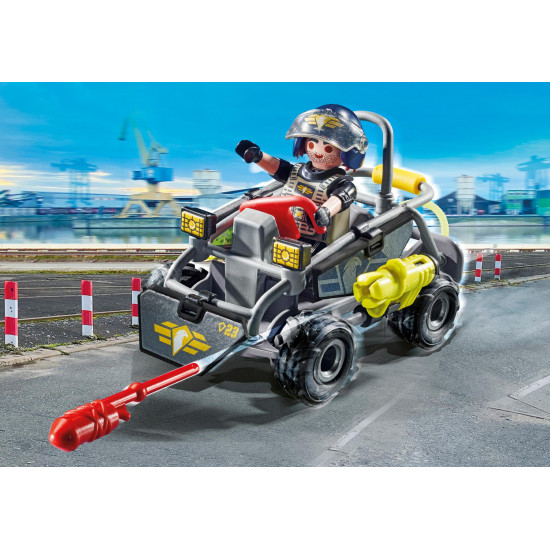 PLAYMOBIL FUERZAS ESPECIALES QUAD MULTITERRENO Playmobils