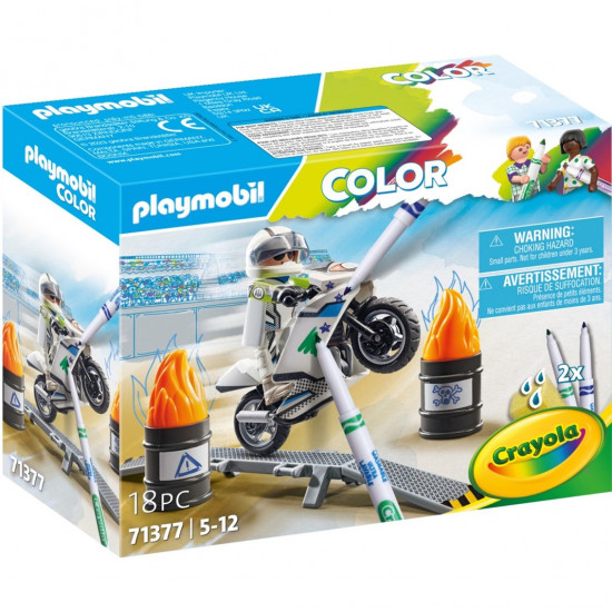 PLAYMOBIL COLOR MOTO Playmobils