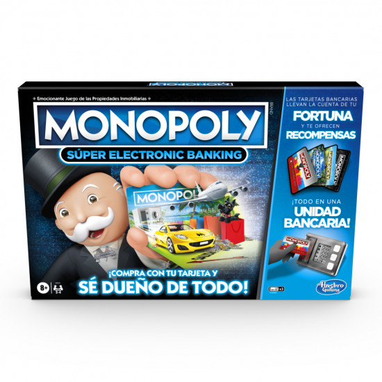 JUEGO MESA HASBRO SUPER ELECTRONIC BANKING Juegos de mesa