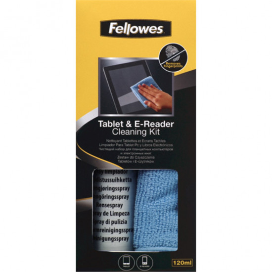 KIT LIMPIEZA PANTALLA FELLOWES PAÑO + Limpieza y mantenimiento