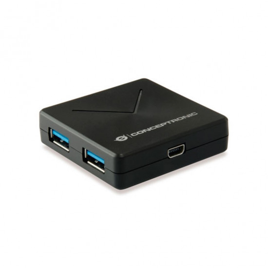 HUB USB 3.0 CONCEPTRONIC HUBBIES02B 4 Hubs