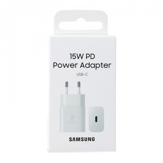 CARGADOR SAMSUNG USB TIPO - C 15W SIN Baterías y cargadores portátiles