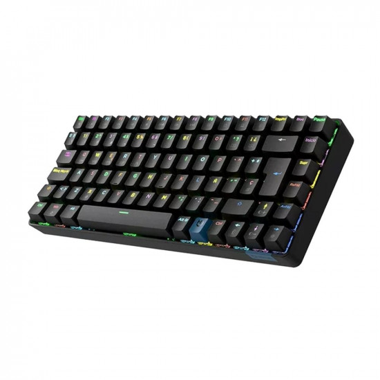 TECLADO GAMING HIDITEC GM1K SWITCHES RED Teclados