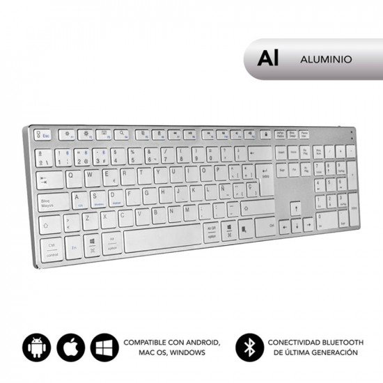 TECLADO SUBBLIM KEYBOARD ADVANCE EXTENDED INALAMBRICO Teclados