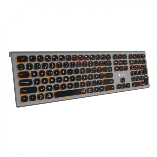 TECLADO SUBBLIM MASTER ILUMINADO EXT INALAMBRICO Teclados