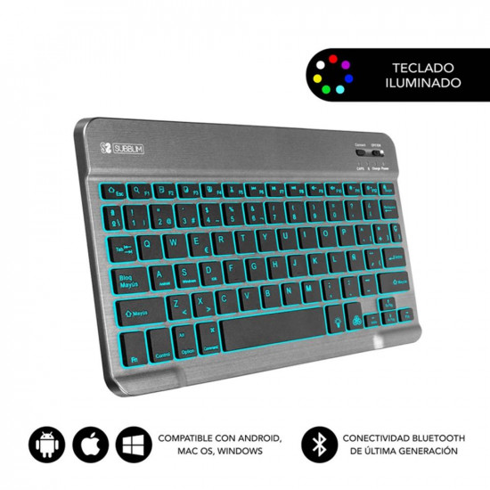 TECLADO TABLET SUBBLIM SUB - KBT - SMBL31 INALAMBRICO Teclados