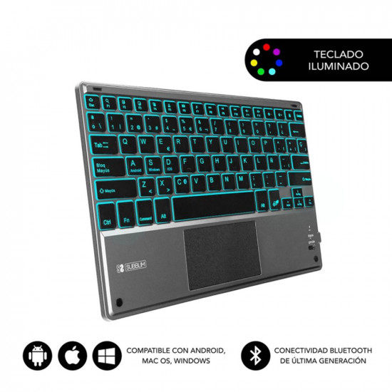 TECLADO TABLET SUBBLIM SUB - KBT - SMBT51 INALAMBRICO Teclados