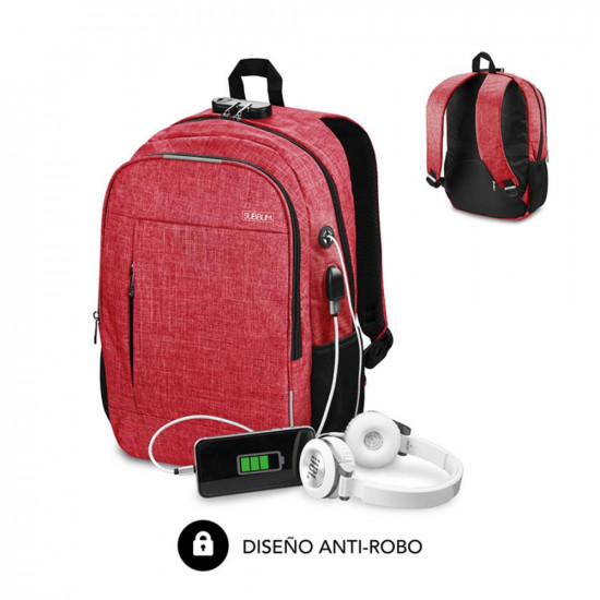 MOCHILA SUBBLIM URBAN LOCK BACKPACK PORTATIL Maletines - mochilas y fundas