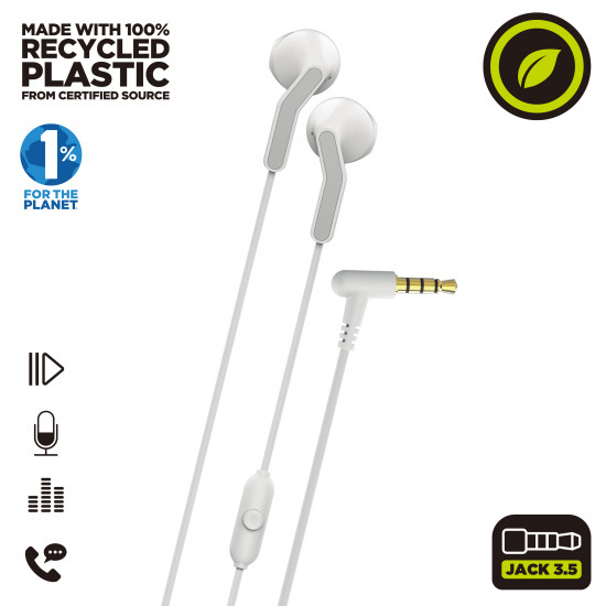 AURICULARES MUVIT E56 BLANCO Auriculares