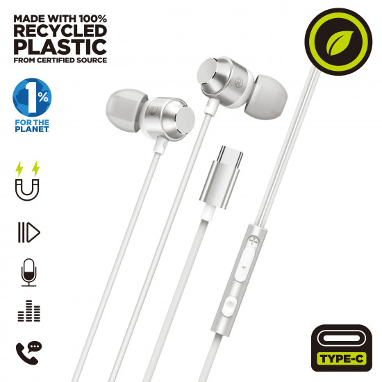 AURICULARES MAGNETICOS MUVIT M32 USB TIPO Auriculares