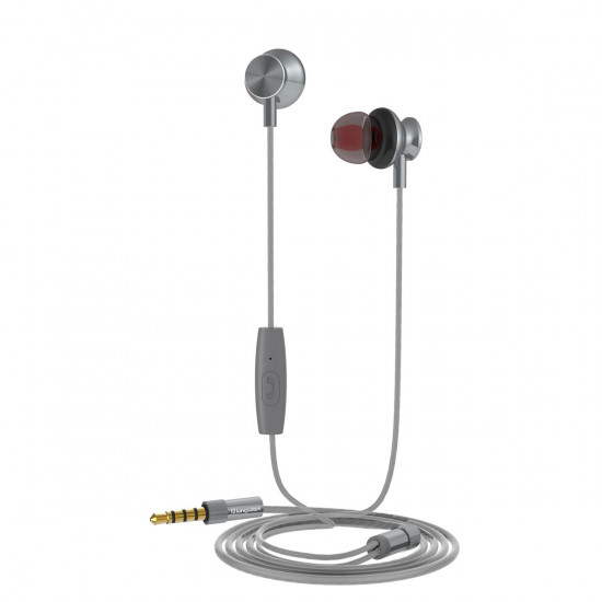 AURICULARES MUVIT M1I3.5MM GRIS Auriculares