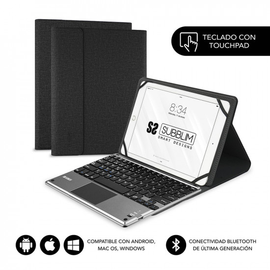 FUNDA + TECLADO SUBBLIM KEYTAB PRO Accesorios de tablets