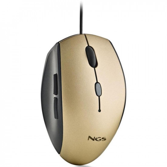 RATON NGS WIRED ERGO SILENT MOUSE Ratones