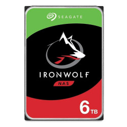 DISCO DURO INTERNO SEAGATE IRONWOLF 6TB