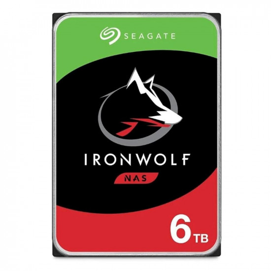 DISCO DURO INTERNO SEAGATE IRONWOLF 6TB Discos duros internos