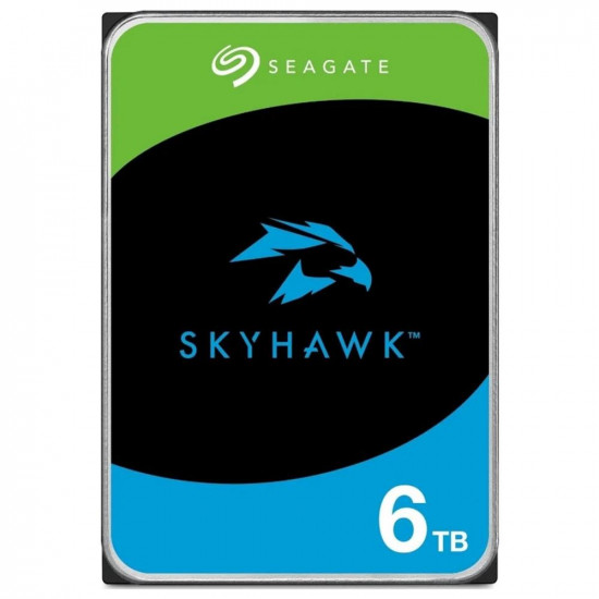 DISCO DURO INTERNO SEAGATE SKYHAWK 6TB Discos duros internos