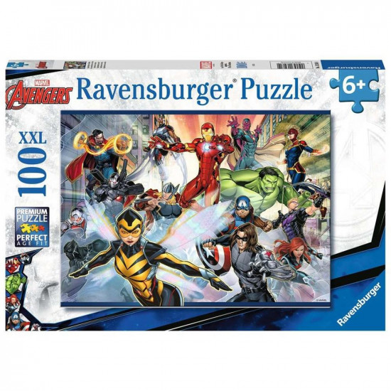 PUZZLE RAVENSBURGER AVENGERS 6+ 100 PIEZAS Puzzles