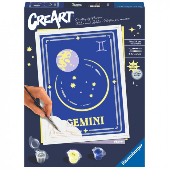 KIT PINTAR CON NÚMEROS RAVENSBURGER CREART Juegos de mesa