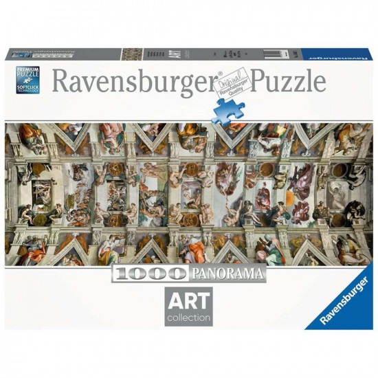 PUZZLE PANORAMA RAVENSBURGER MICHELANGELO: BÓVEDA LA Puzzles