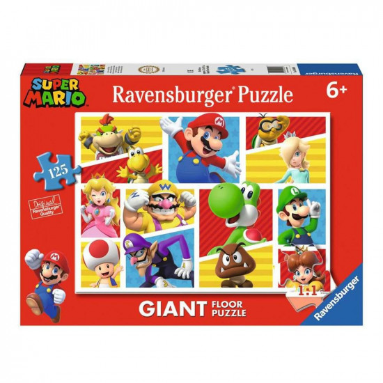 PUZZLE RAVENSBURGER SUPER MARIO 6+ 125 Puzzles