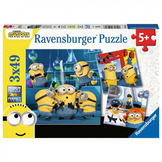 PUZZLE RAVENSBURGER MINIONS 3X49 Puzzles