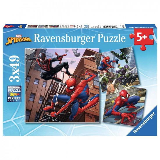 PUZZLE RAVENSBURGER SPIDERMAN 3X49 Puzzles