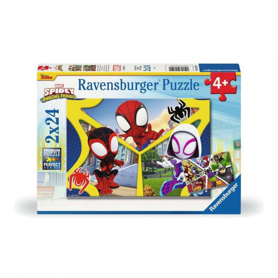 PUZZLE RAVENSBURGER SPIDEY 2X24 Puzzles