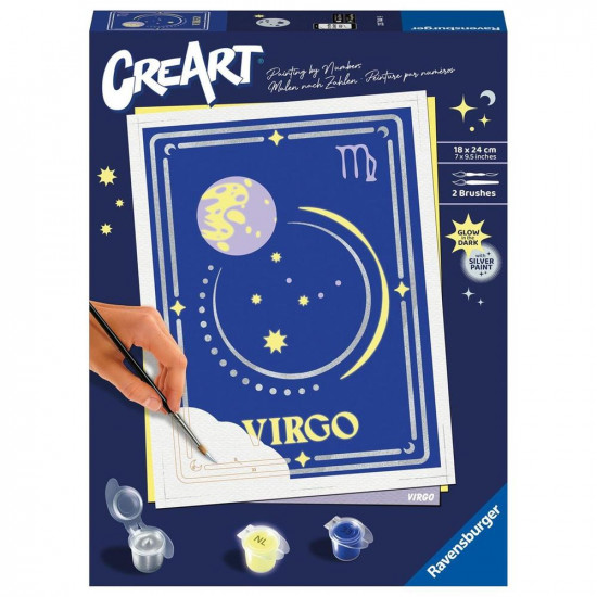 KIT PINTAR CON NÚMEROS RAVENSBURGER CREART Juegos de mesa