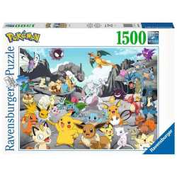 PUZZLE RAVENSBURGER POKEMON CLASSICS 1500 PIEZAS