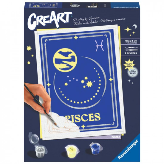 KIT PINTAR CON NÚMEROS RAVENSBURGER CREART Juegos de mesa