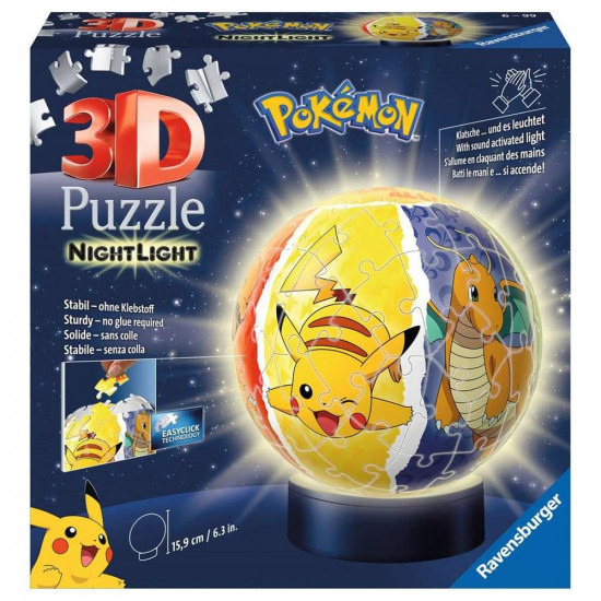 PUZZLE 3D RAVENSBURGER NIGHTLAMP POKEMON Puzzles