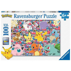 PUZZLE RAVENSBURGER POKEMON 6+ 100 PIEZAS