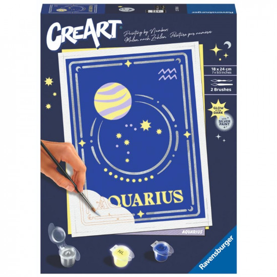 KIT PINTAR CON NÚMEROS RAVENSBURGER CREART Juegos de mesa