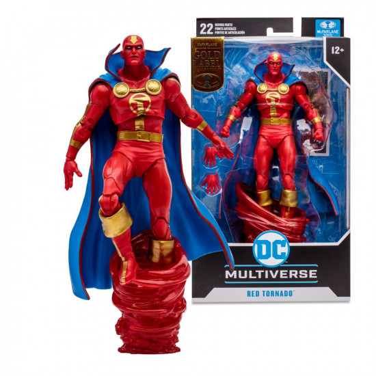 FIGURA MCFARLANE DC MULTIVERSE RED TORNADO Figuras