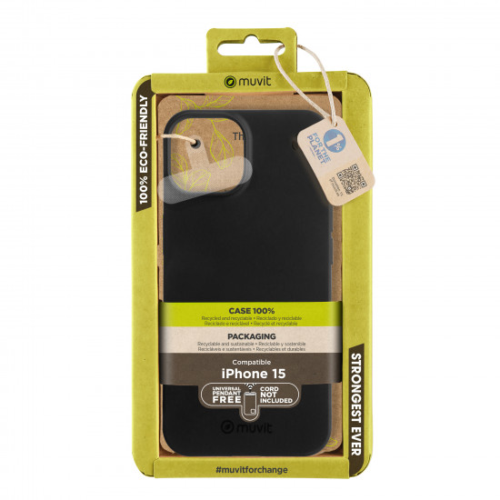 FUNDA MUVIT RECYCLETEK APPLE IPHONE 15 Fundas y carcasas para moviles