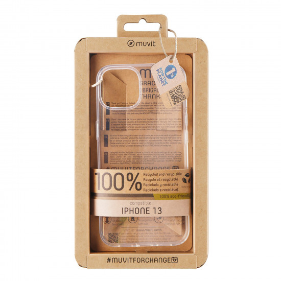 FUNDA MUVIT RECYCLETEK APPLE IPHONE 13 Fundas y carcasas para moviles